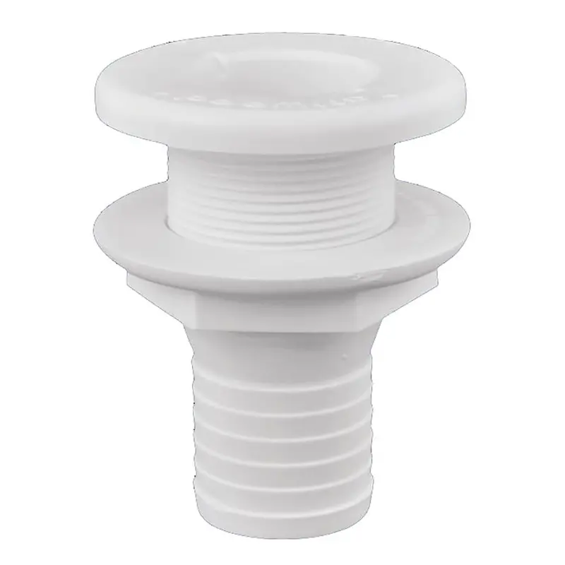 Attwood Plastic Thru-Hull Fitting - 1-1/2" - White [3875-3] 1