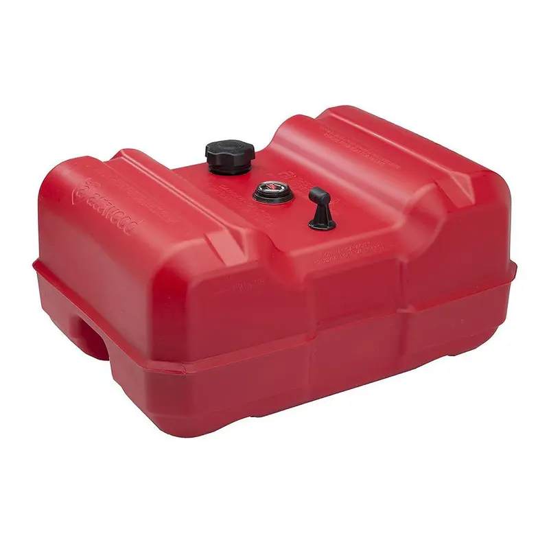 Attwood Portable Low Profile Fuel Tank - 12 Gallon W/Gauge [8812Llpg2] 1
