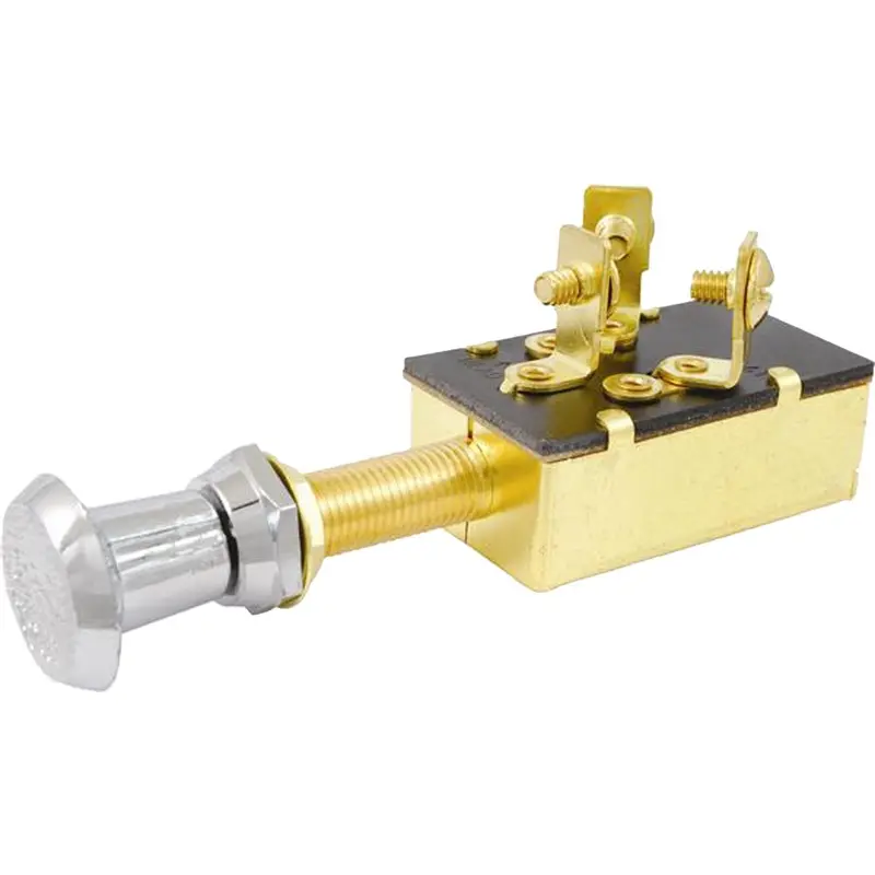 Attwood Push/Pull Switch - Three-Position - Off/On/On [7594-3] 1