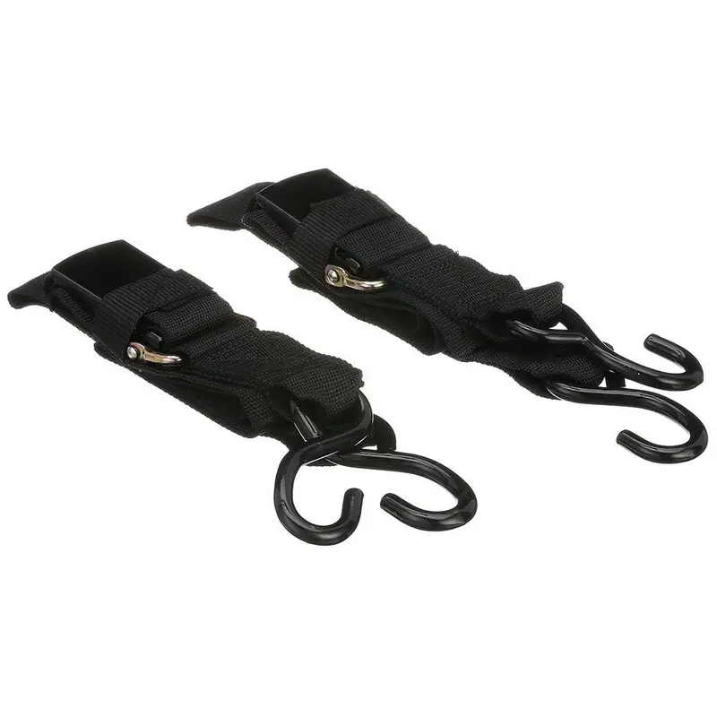 Attwood Quick-Release Transom Tie-Down Straps 2" X 4 Pair [15232-7] 1