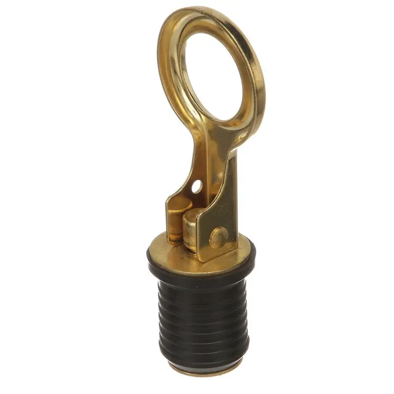 Attwood Snap-Handle Brass Drain Plug - 1" Diameter [7524A7] 1
