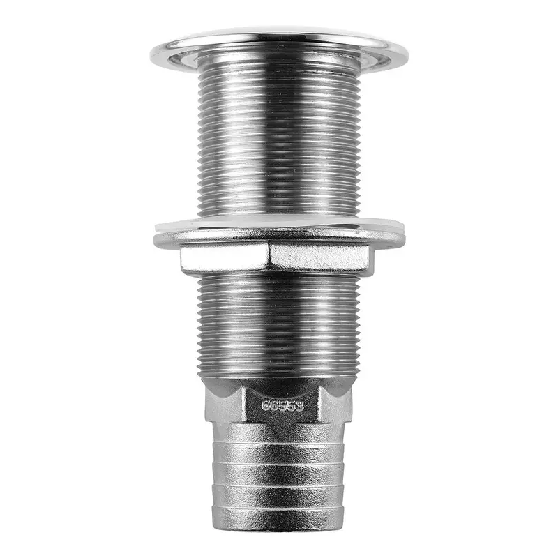Attwood Stainless Steel Scupper Valve Barbed - 1-1/2" Hose Size [66553-3] 1