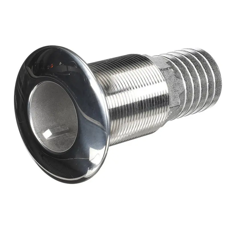 Attwood Stainless Steel Thru-Hull Standard Straight Barbed - 1-1/2" Inner Diameter [66551-3] 1