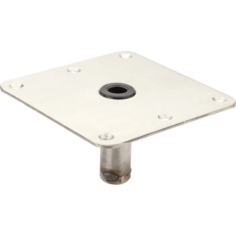 Attwood Swivl-Eze 7X7 Lockn-Pin Zinc Plated Steel 3/4" Pin Base [Sp-67739-T] 1