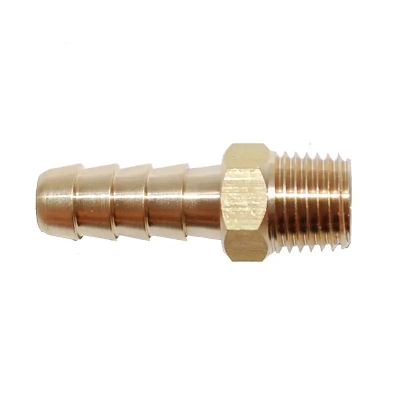 Attwood Universal Brass Fuel Hose Fitting - 1/4" Npt X 5/16" Barb [88Fbm101-6] 1