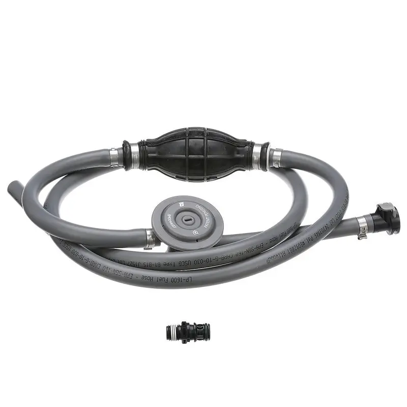 Attwood Universal Fuel Line Kit - 3/8" Dia. X 6 Length W/Sprayless Connectors  Fuel Demand Valve [93806Uusd7] 1