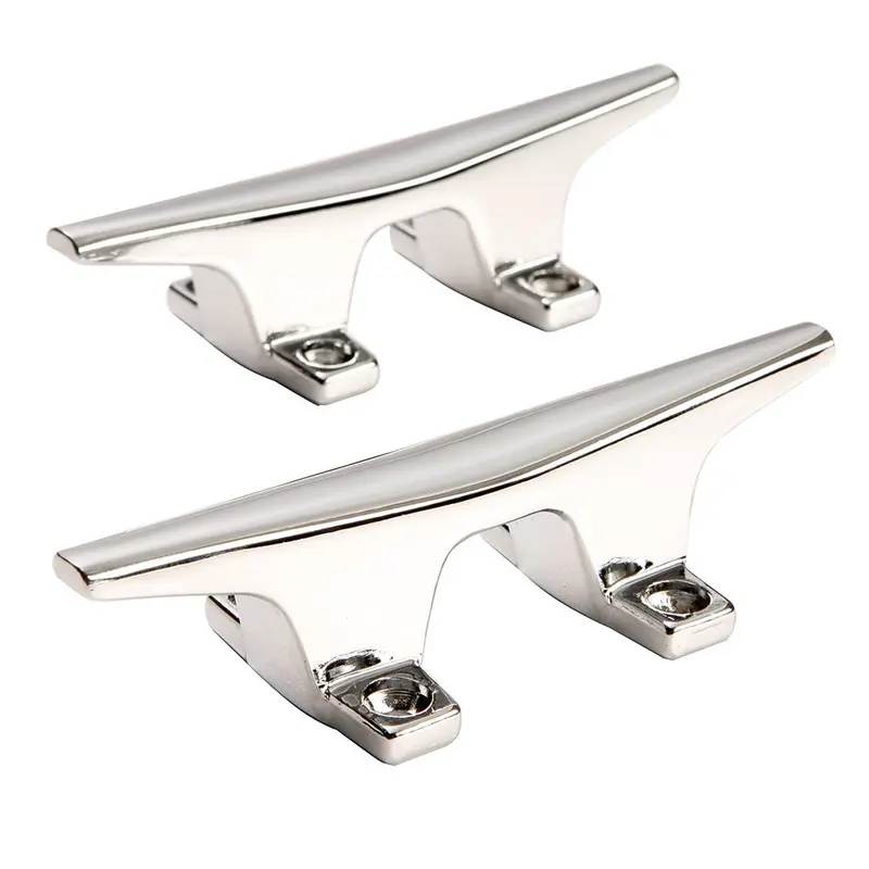 Attwood Zamak Chrome Plated Zinc Cleats - Pair - 4-1/2" [6244-6] 1
