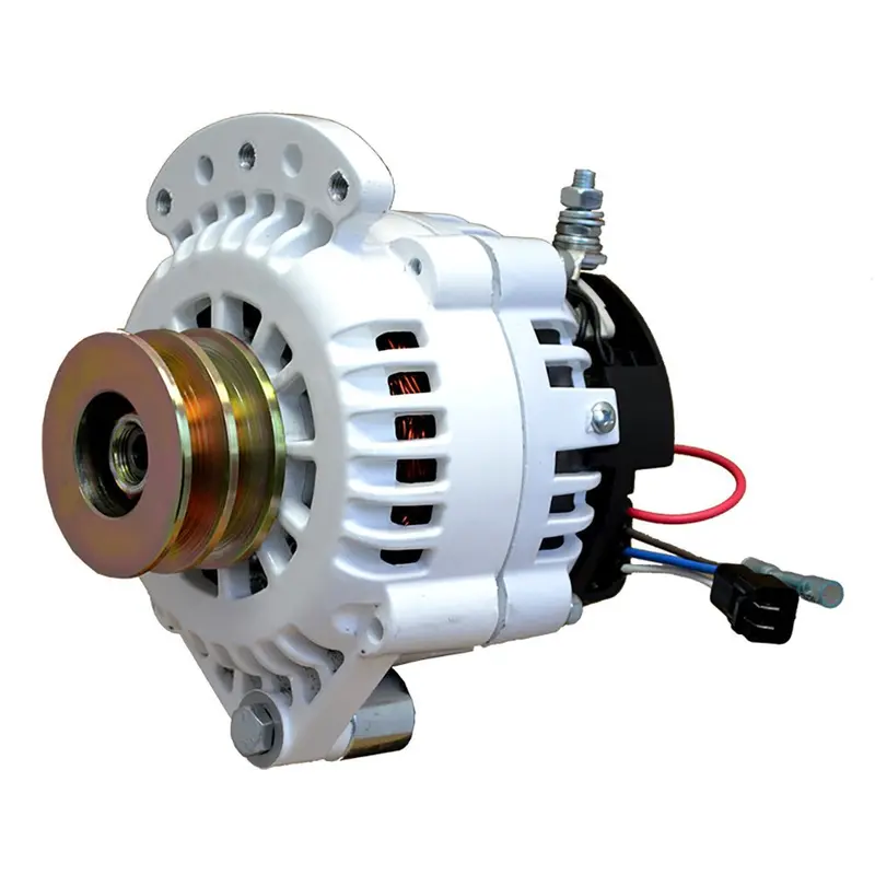 Balmar Alternator 100 Amp 12V 1-2" Single Foot Spindle Mount Dual Vee Pulley W/Isolated Ground [621-100-Dv] 1