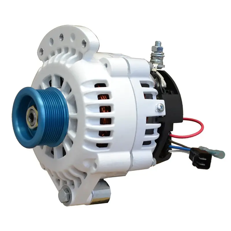 Balmar Alternator 100 Amp 12V 1-2" Single Foot Spindle Mount J10 Pulley W/Isolated Ground [621-100-J10] 1