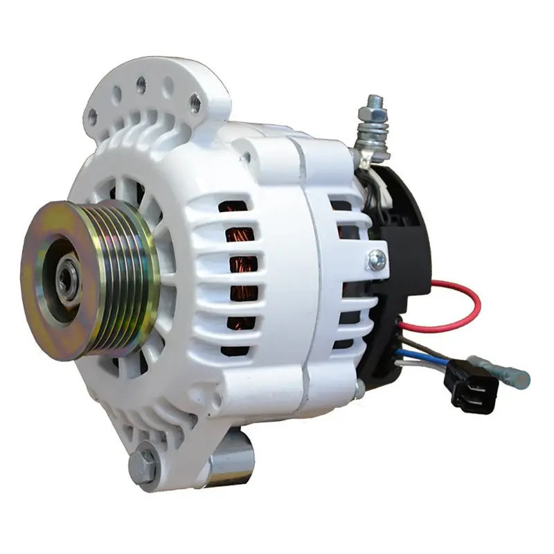 Balmar Alternator 100 Amp 12V 1-2" Single Foot Spindle Mount K6 Pulley W/Isolated Ground [621-100-K6] 1
