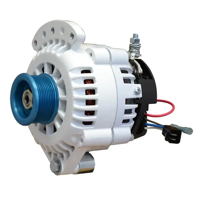 Balmar Alternator 120 Amp 12V 1-2" Single Foot Spindle Mount J10 Pulley W/Isolated Ground [621-120-J10] 1