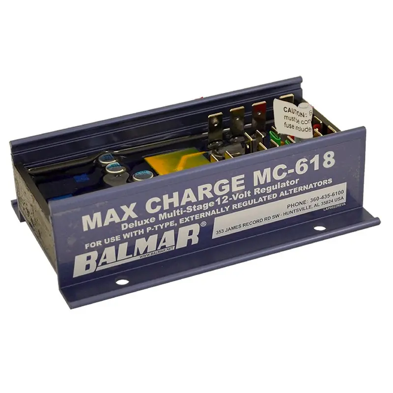 Balmar Max Charge Mc618 Multi-Stage Regulator W/O Harness - 12V [Mc-618] 1