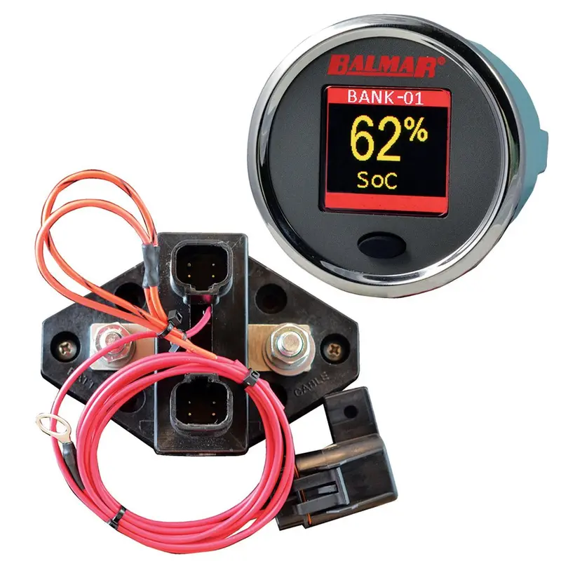 Balmar Sg200 Battery Monitor Kit W/Display Shunt  10M Cable - 12-48 Vdc [Sg200] 1