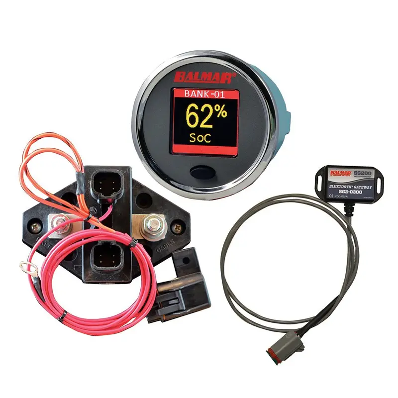 Balmar Sg210 Battery Monitor Kit W/Display Shunt Gateway [Sg210] 1