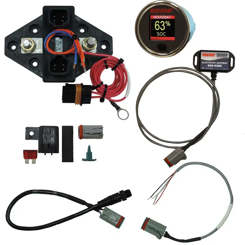 Balmar Sg230 Battery Monitor Kit N2k Bt Gateway Color Display 12-48Vdc [Sg230] 1