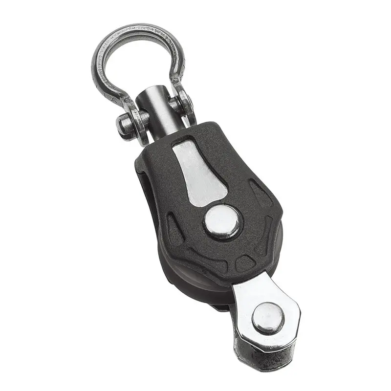 Barton Marine Size 0 20Mm Plain Bearing Pulley Block Single Swivel  Becket [N00131] 1