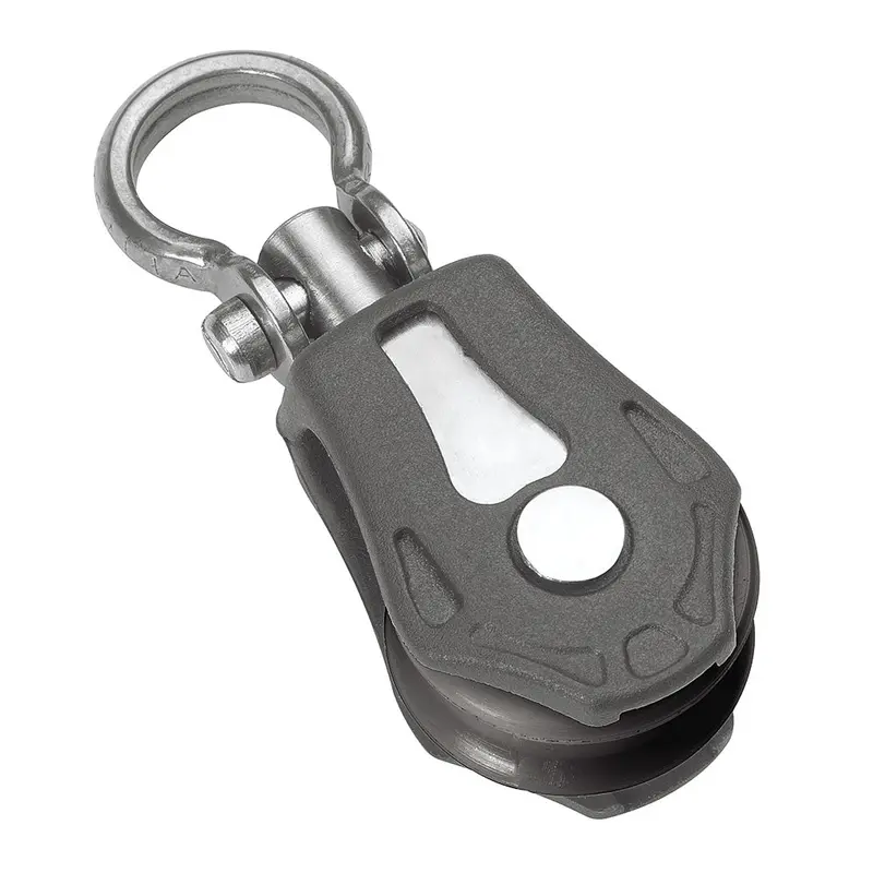 Barton Marine Size 0 20Mm Plain Bearing Pulley Block Single Swivel [N00130] 1