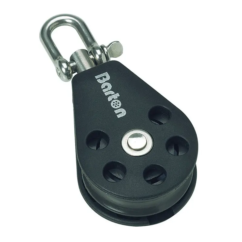 Barton Marine Size 1 Single Swivel Block W/Becket [N01130] 1