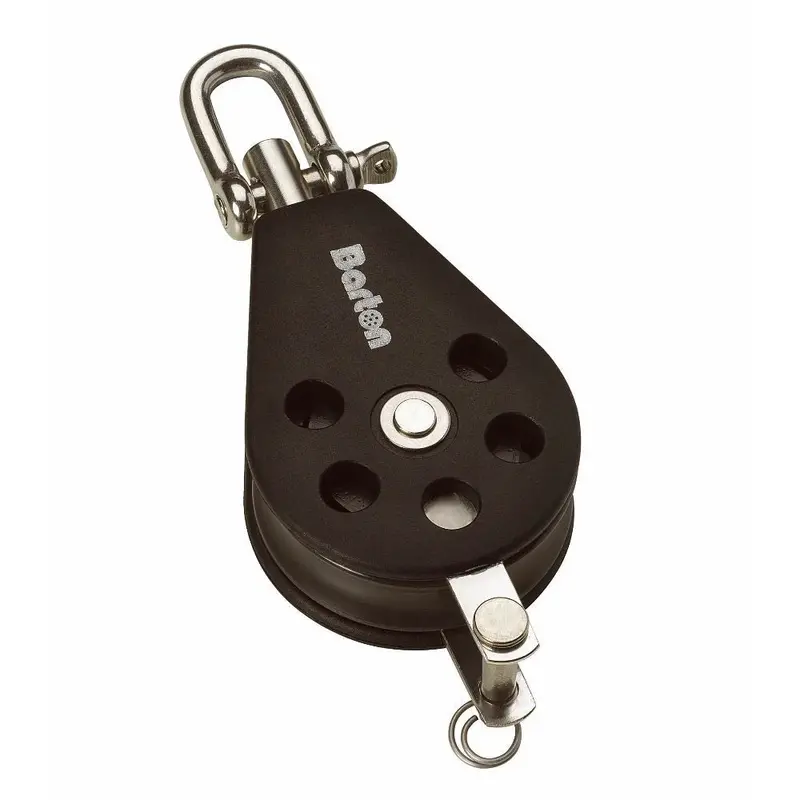 Barton Size 2 35Mm Plain Bearing Pulley Block Single Swivel  Becket [N02131] 1