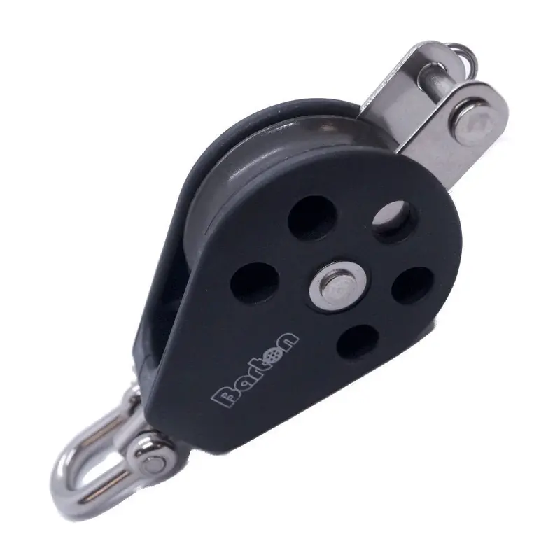 Barton Size 3 45Mm Plain Bearing Pulley Block Single Swivel  Becket [N03131] 1
