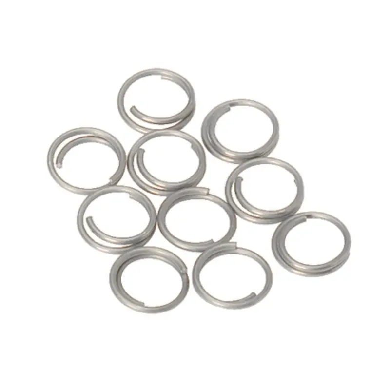 Barton Stainless Steel Split Rings - 10Mm - 10-Pack [60190] 1