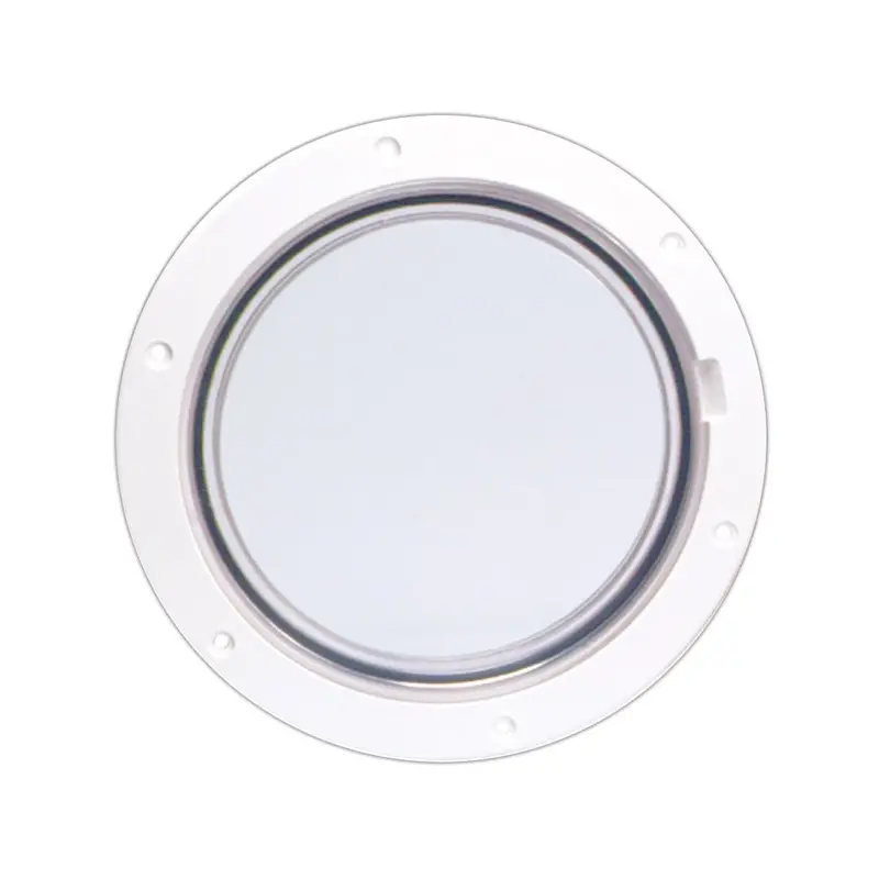 Beckson 6" Clear Center Pry-Out Deck Plate - White [Dp61-W-C] 1