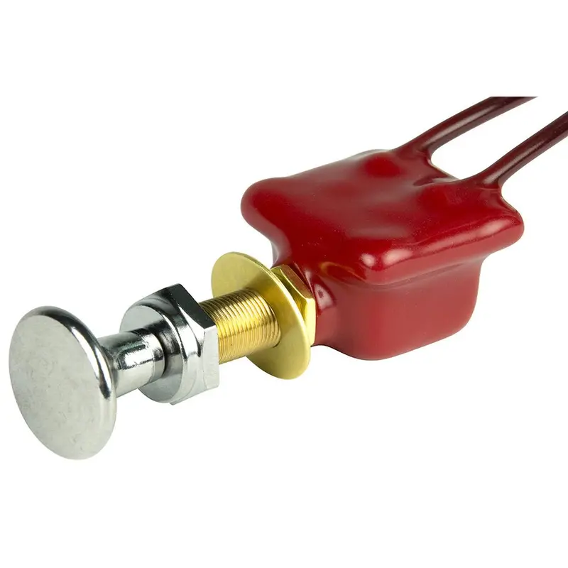 Bep 2-Position Spst Push-Pull Switch W/Wire Leads - Off/On [1001306] 1