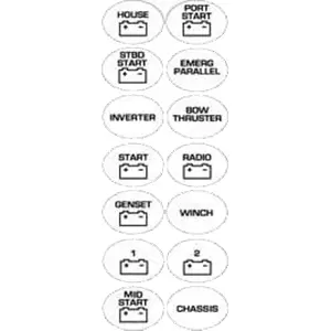 Bep Battery Switch Label Sheet [713] 1