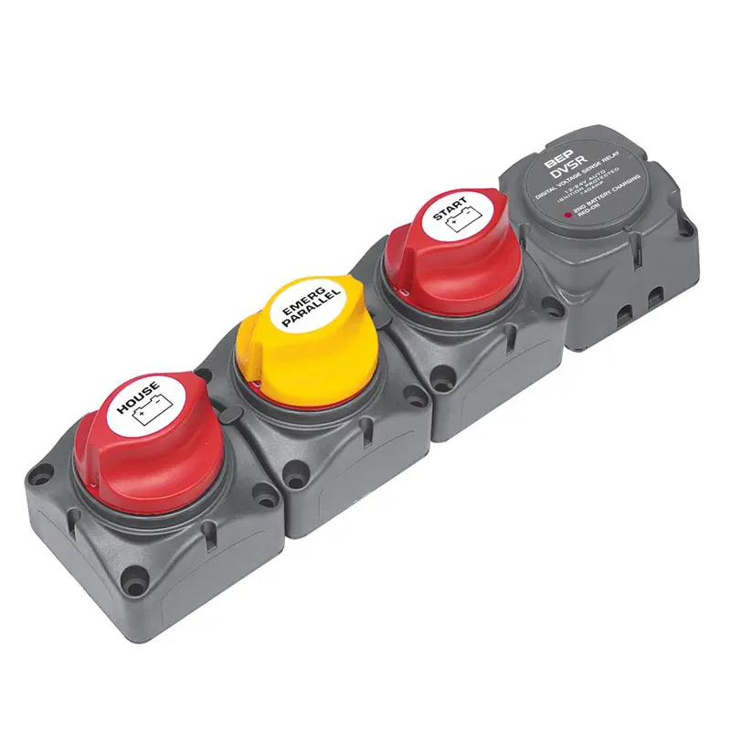 Bep Horizontal Battery Distribution Cluster F/Single Engine W/Two       Battery Banks [716-H-140A-Dvsr] 1