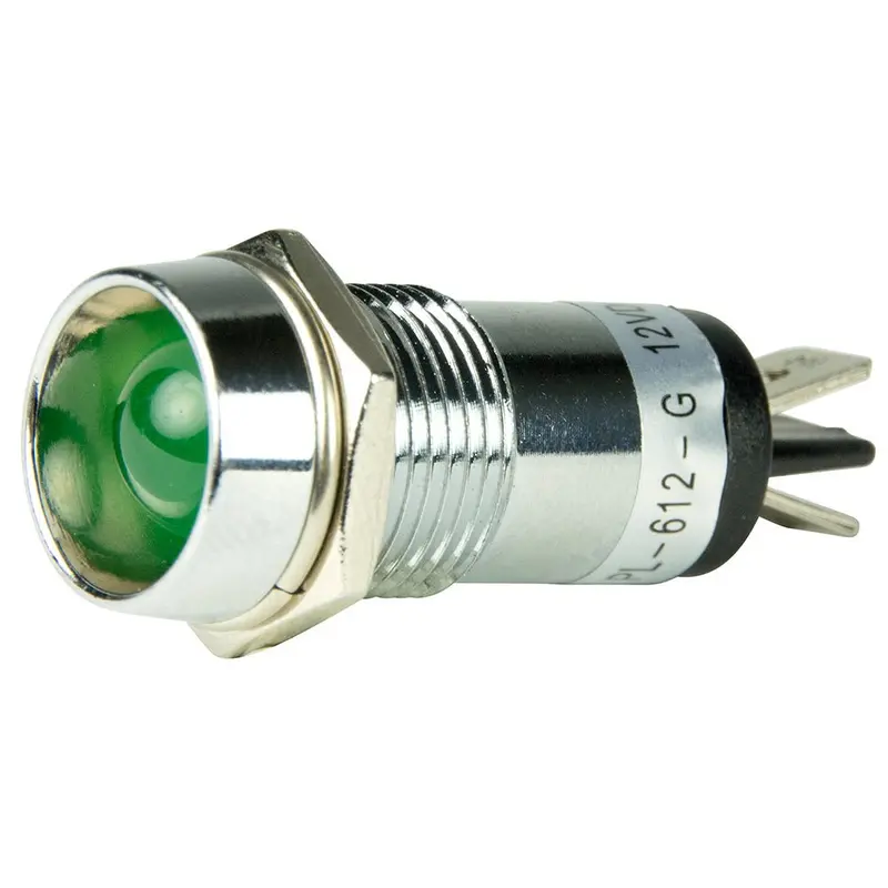 Bep Led Pilot Indicator Light - 12V - Green [1001103] 1