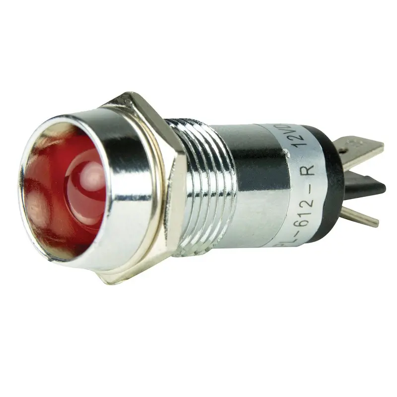 Bep Led Pilot Indicator Light - 12V - Red [1001104] 1