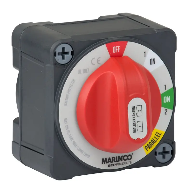 Bep Pro Installer 400A Ez-Mount Dual Bank Control Battery Switch - Mc10 [772-Dbc-Ez] 1
