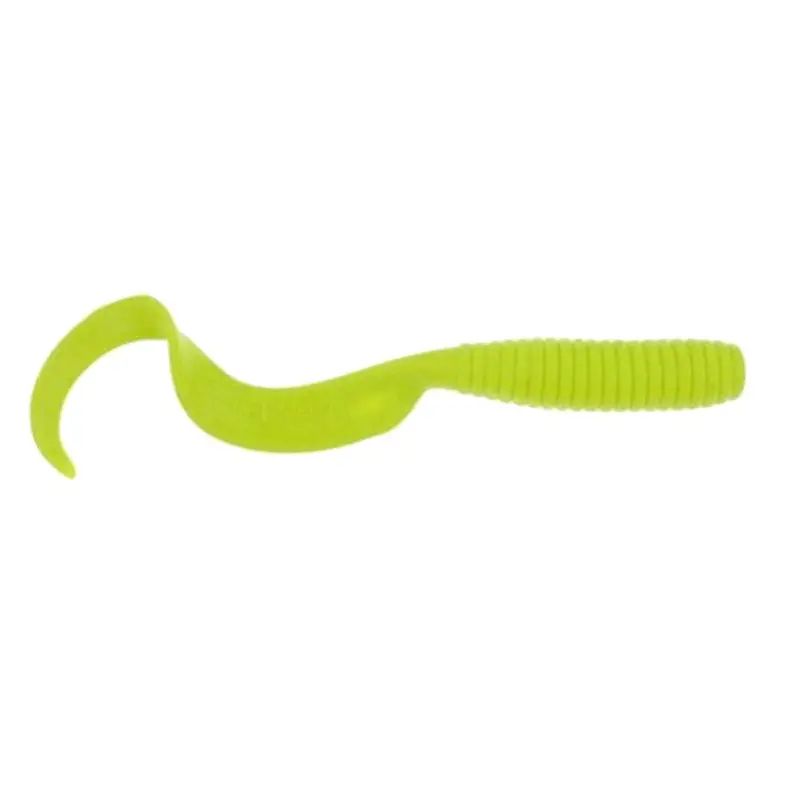 Berkley Gulp! Saltwater Grub - 5" - Chartreuse [1436830] 1