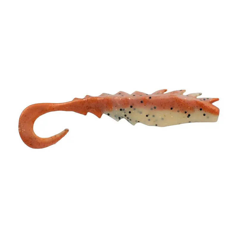 Berkley Gulp! Saltwater Nemesis Prawn Curl Tail - 4" - New Penny [1551574] 1