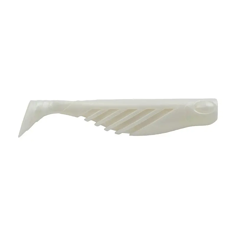 Berkley Gulp! Saltwater Ripple Mullet - 4" - Pearl White Gsrm4-Pw [1637693] 1