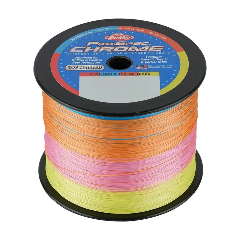 Berkley Prospec Chrome 4 X 100' Metered Braid - 30Lb - 3500Yd [1640956] 1