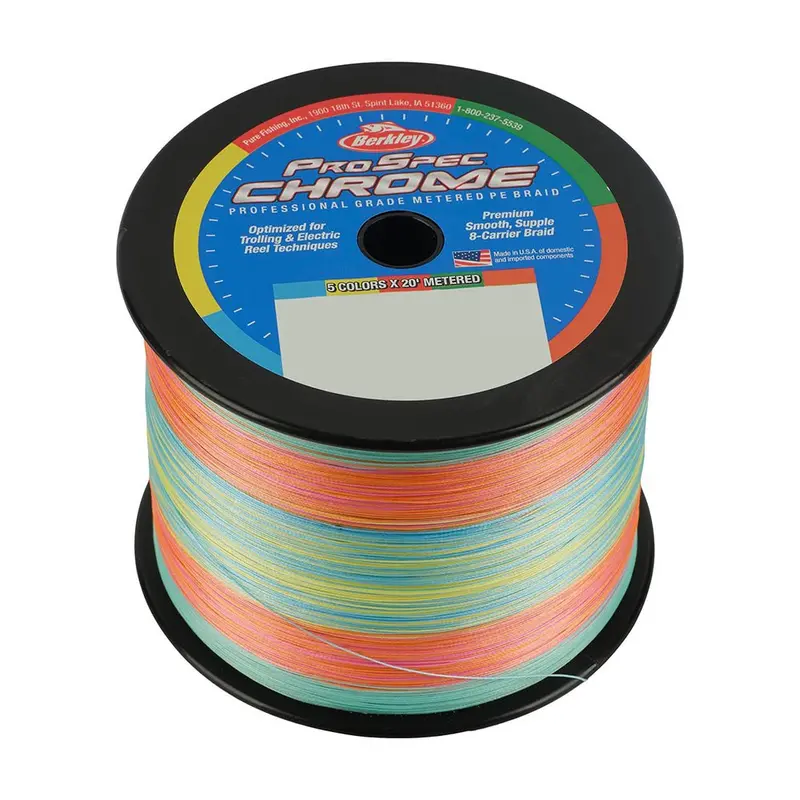Berkley Prospec Chrome 5 X 20' Metered Braid - 20Lb - 3500Yd [1621889] 1