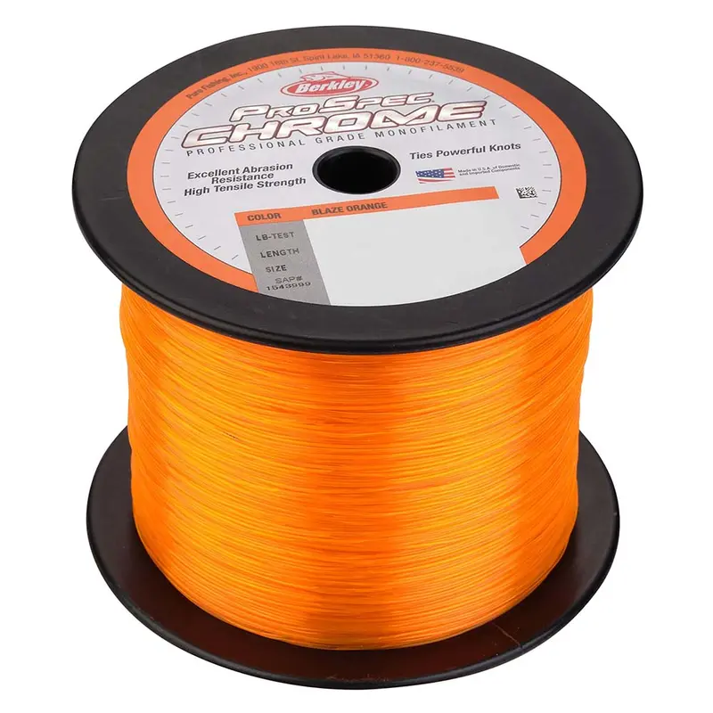 Berkley Prospec Chrome Blaze Orange Monofilament - 60 Lb - 1000 Yds - Psc1b60-80 [1544001] 1