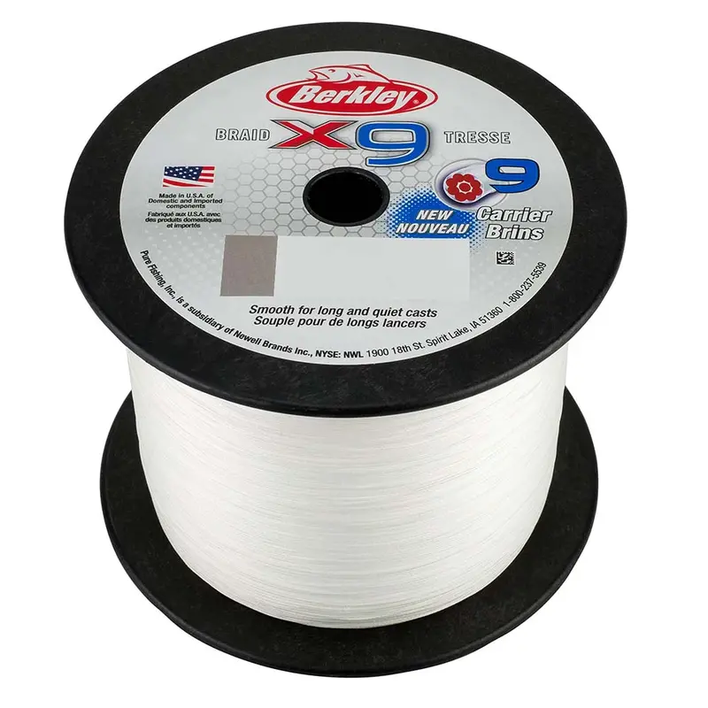 Berkley X9 Braid Crystal - 100Lb - 2188 Yds - X9bbk100-Cy [1486916] 1