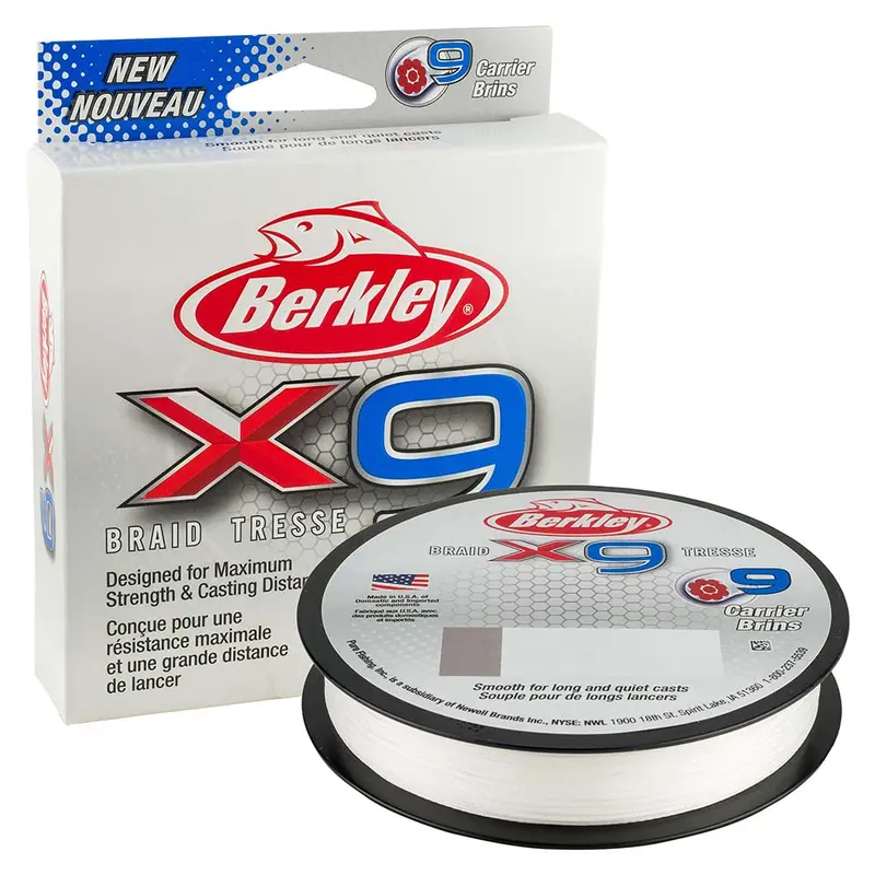 Berkley X9 Braid Crystal - 8Lb - 164 Yds - X9bfs8-Cy [1486883] 1