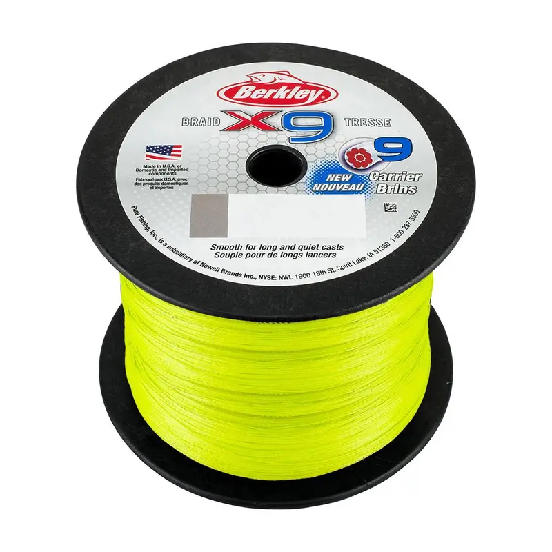 Berkley X9 Flame Green Braid - 65Lb - 2188 Yds - X9bbk65-Gg [1486878] 1