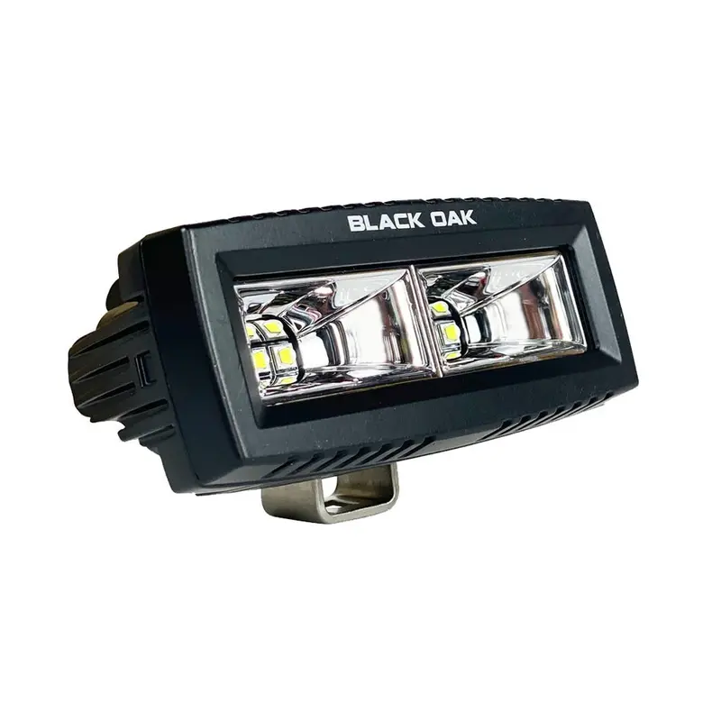 Black Oak 4" Marine Spreader Light Flood Scene Led Pro Series 3.0 - Black [4Bms-S] 1