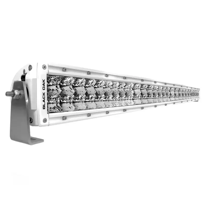 Black Oak 60" Double Row Led Bar - Pro Series 2.0 - 5W Combo White [60Ccm-D5os] 1