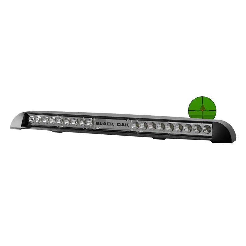 Black Oak Low Pro Ir Light Bar - Black Housing - 850Nm - Spot [Lp-Bsir] 1