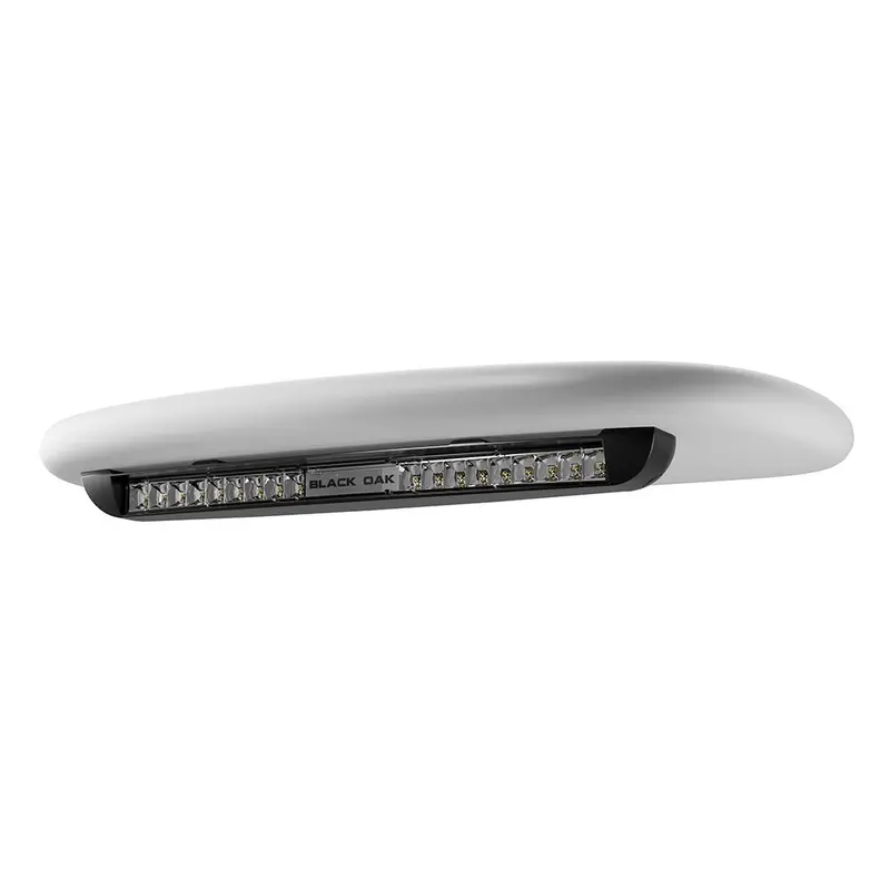 Black Oak Low Profile Marine Bar - Flood - Undermount - Black [Lp-Bxu] 1