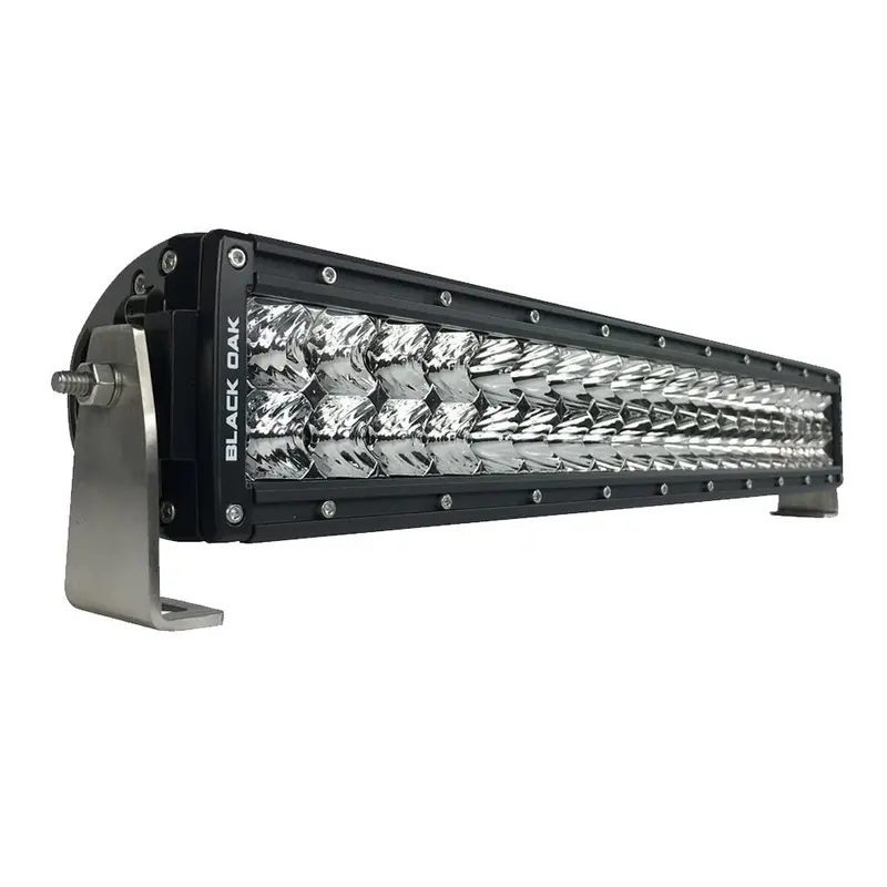 Black Oak Pro Series 3.0 Curved Double Row 20" Led Light Bar - Combo Optics - Black Housing [20Cc-D5os] 1