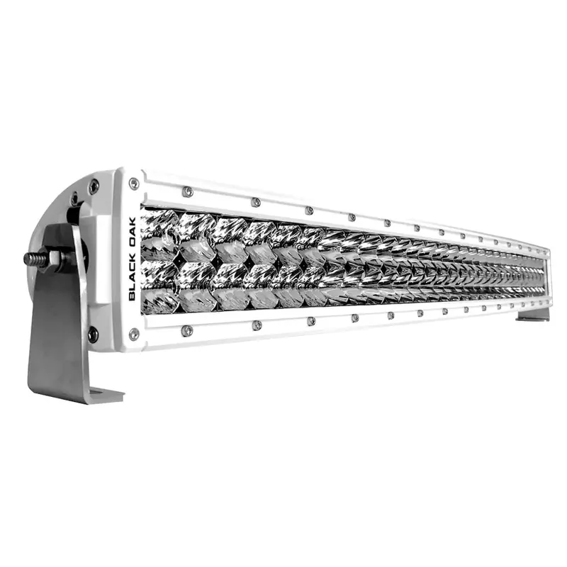 Black Oak Pro Series 3.0 Curved Double Row 30" Led Light Bar - Combo Optics - White Housing [30Ccm-D5os] 1