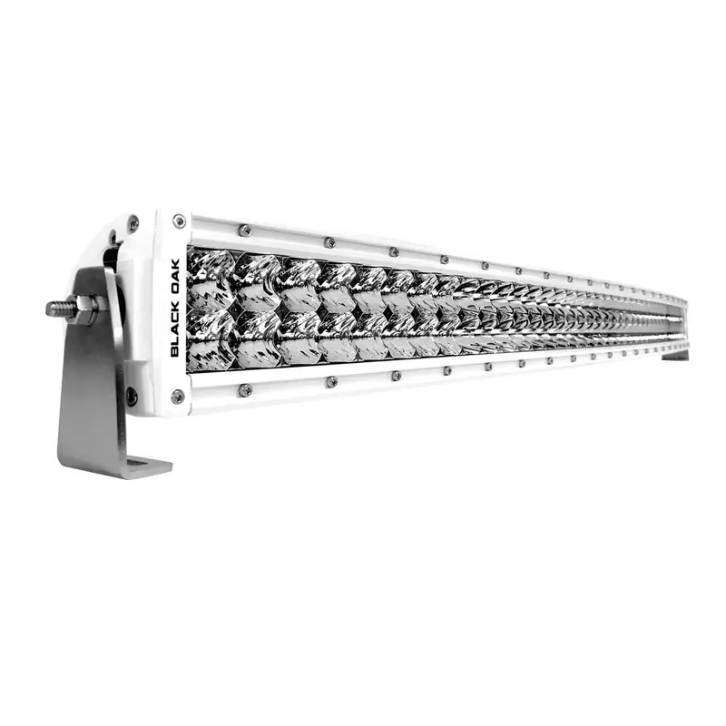 Black Oak Pro Series 3.0 Curved Double Row 40" Led Light Bar - Combo Optics - White Housing [40Ccm-D5os] 1