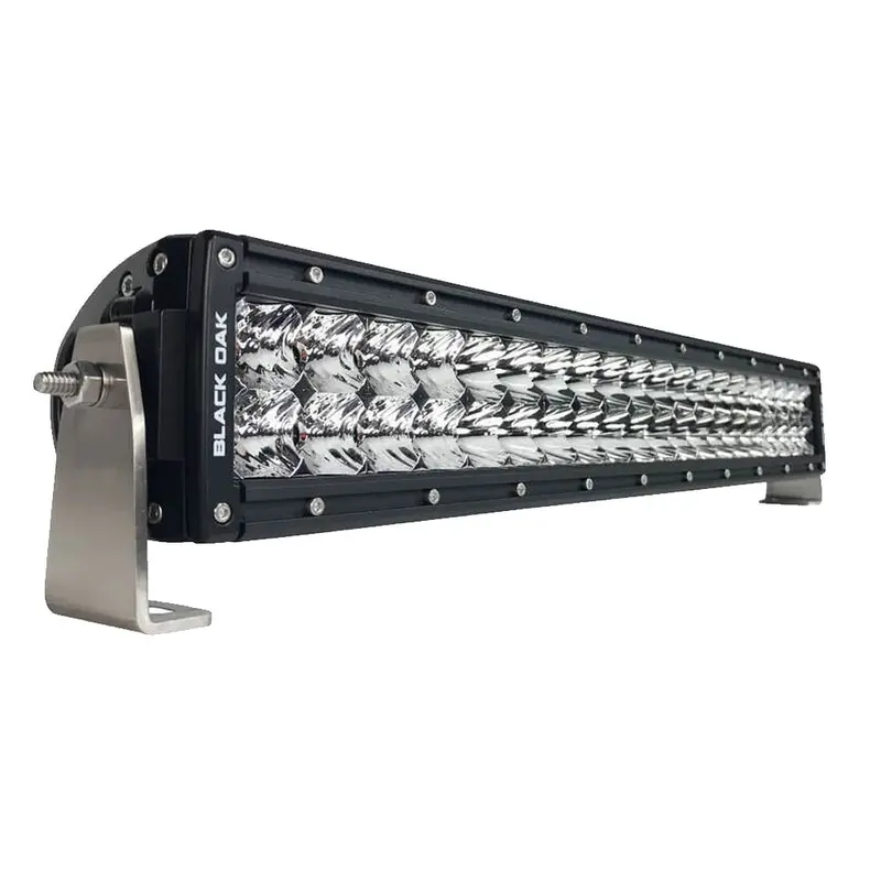 Black Oak Pro Series 3.0 Double Row 20" Led Light Bar - Combo Optics - Black Housing [20C-D5os] 1