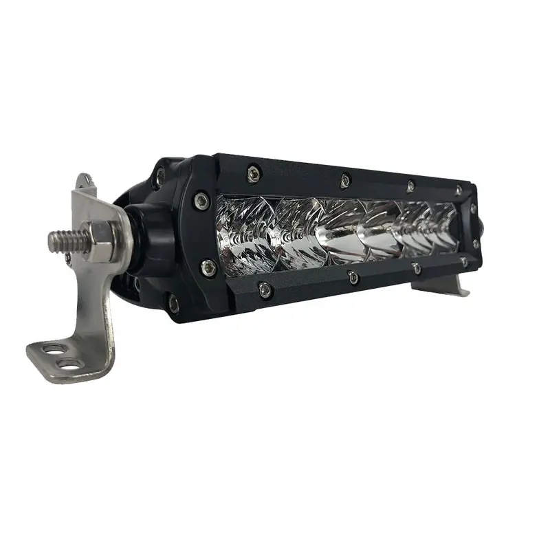 Black Oak Pro Series 3.0 Single Row 6" Led Light Bar - Combo Optics - Black Housing [6C-S5os] 1